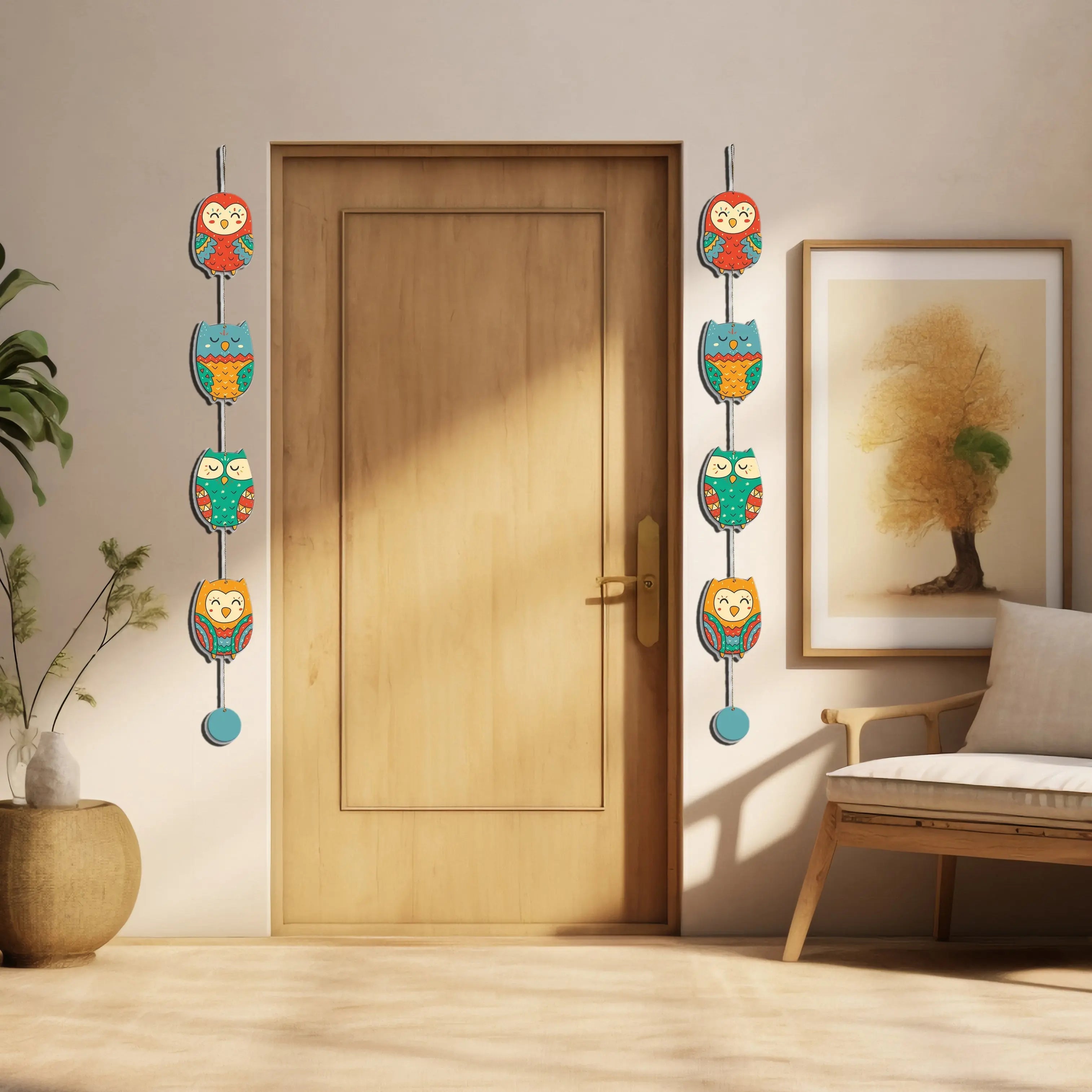 Wood Designer Wall And Door Hanging For Home | Office | Living Room | Gift | Decorative Items For Home Wall | Front Door Hanging | Entry Wall Decoration Items - Harshita Craft