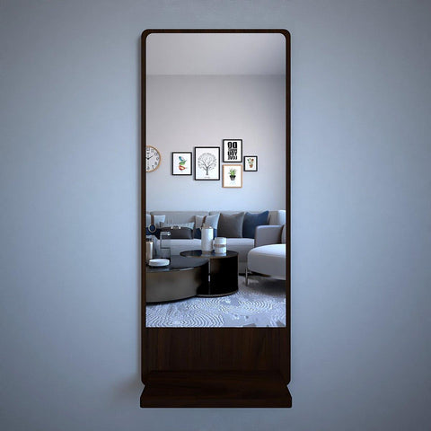 Minimalist Design Art Full Length Rectangular Wall Mirror - Decor Mantra 