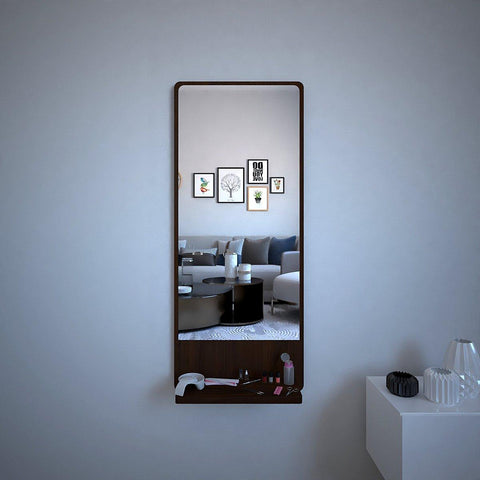 Minimalist Design Art Full Length Rectangular Wall Mirror - Decor Mantra 