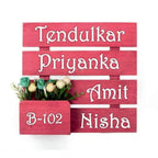 Wooden Name Plate - Decor Mantra 