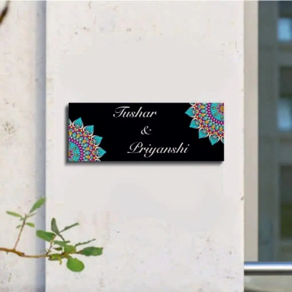Wooden Name Plate - Decor Mantra 