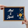 Wooden Name Plate - Decor Mantra 
