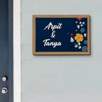 Wooden Name Plate - Decor Mantra 