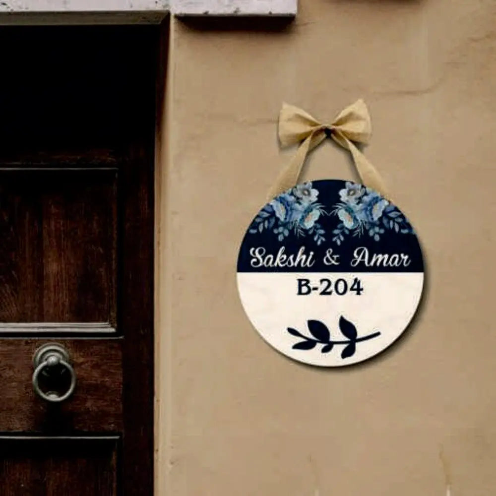 Wooden Name Plate - Decor Mantra 