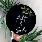 Wooden Name Plate - Decor Mantra 