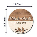 Wooden Name Plate - Decor Mantra 