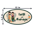 Wooden Name Plate - Decor Mantra 