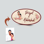 Wooden Name Plate - Decor Mantra 