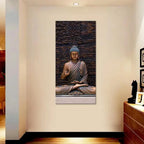 Buddha in Meditation Canvas Wall Painting AdPrints