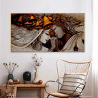Canvas Wall Painting of Divine Radha Krishna DECORMANTRA