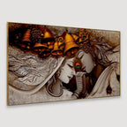 Canvas Wall Painting of Divine Radha Krishna DECORMANTRA