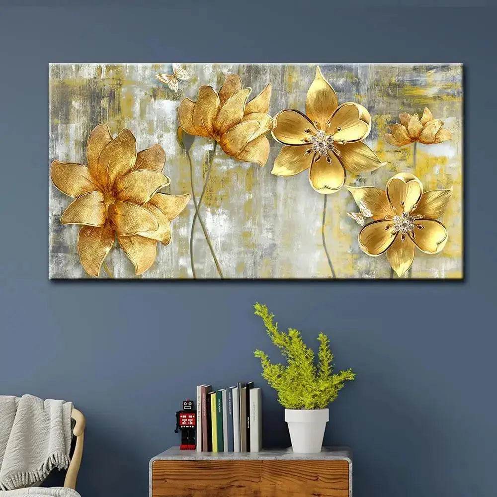 Seven Dynamic Horses Canvas Wall Painting (Copy) AdPrints
