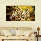 Mahabharata Shri Krishna and Arjun Canvas Painting AdPrints