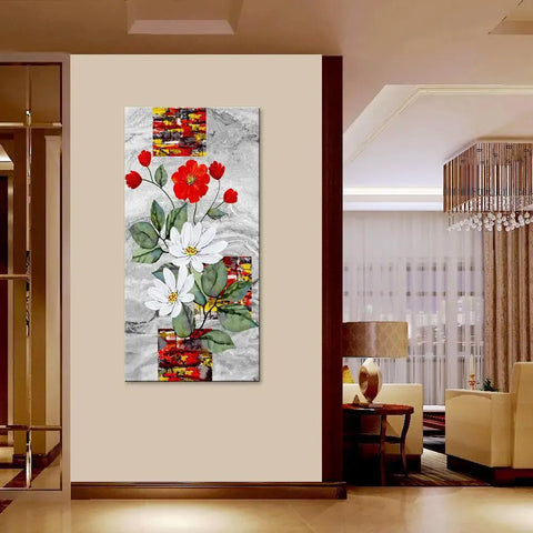 Canvas Wall Art of Beautiful Flowering Vines