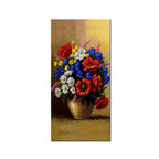 Canvas Wall Painting of a Beautiful Floral Vase DECORMANTRA
