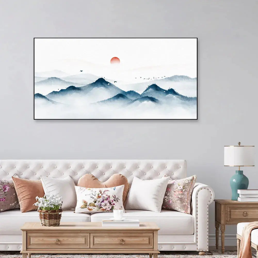 Peaceful Zen Aesthetics Framed Art & Canvas Paintings AdPrints