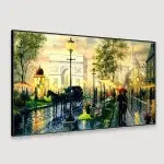 Paris River Seine Canvas Painting AdPrints