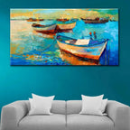 Majestic Scenery Canvas Painting - Nature-Inspired Masterpiece AdPrints