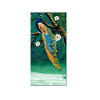 Beautiful Peacock in Natural Setting Canvas Painting AdPrints