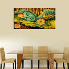 Vaastu Buddha Bamboo Forest Canvas Painting AdPrints