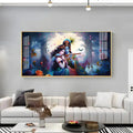 Radha Krishna Astounding Love Horizontal Acrylic Premium Wall Art - Decor Mantra 