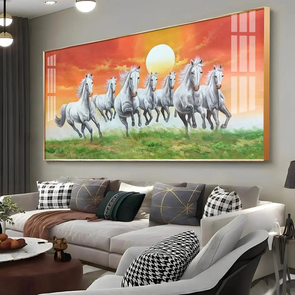 The Rising Sun in Premium Acrylic Horizontal Wall Art - Decor Mantra 