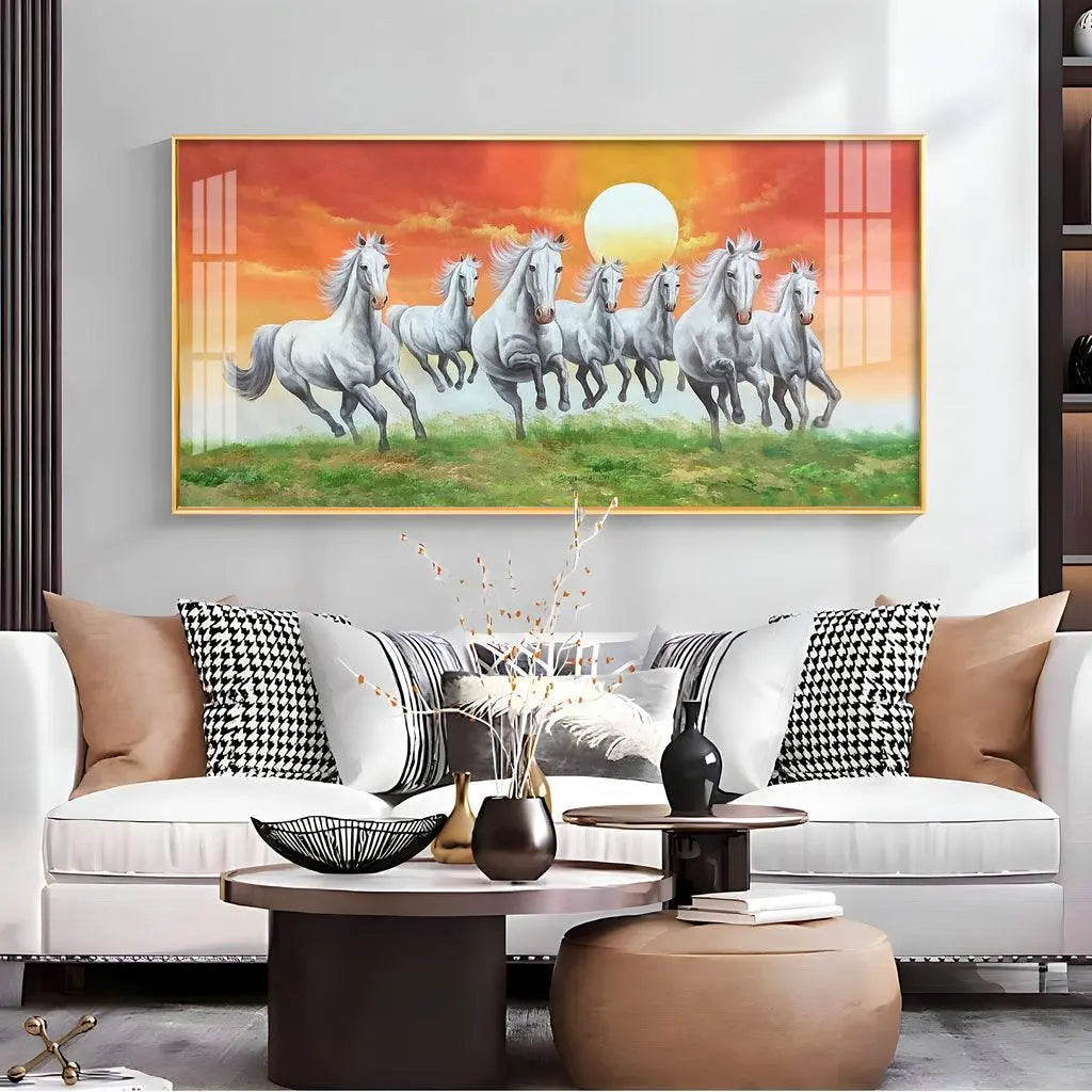 The Rising Sun in Premium Acrylic Horizontal Wall Art - Decor Mantra 