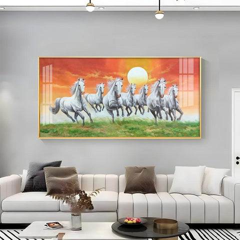 The Rising Sun in Premium Acrylic Horizontal Wall Art - Decor Mantra 