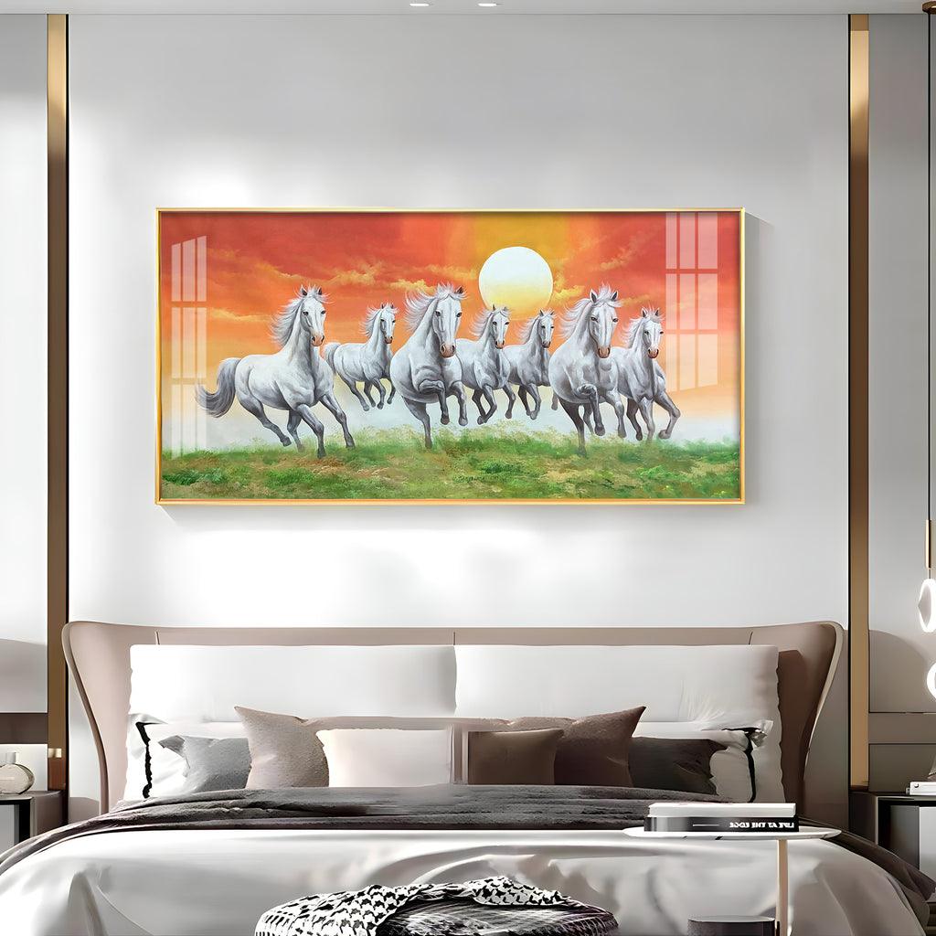The Rising Sun in Premium Acrylic Horizontal Wall Art - Decor Mantra 