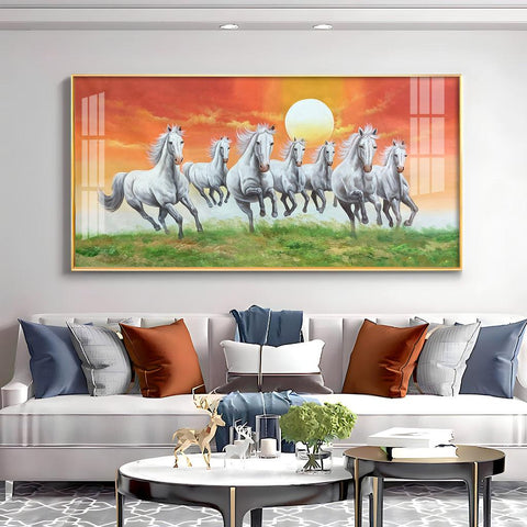 The Rising Sun in Premium Acrylic Horizontal Wall Art - Decor Mantra 