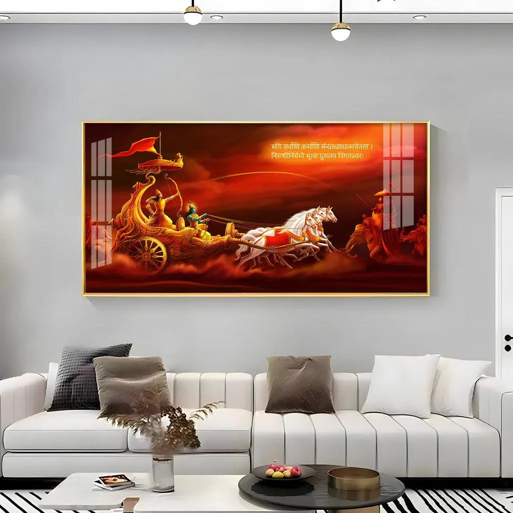 Spiritual Power Horizontal Acrylic Premium Wall Art - Decor Mantra 