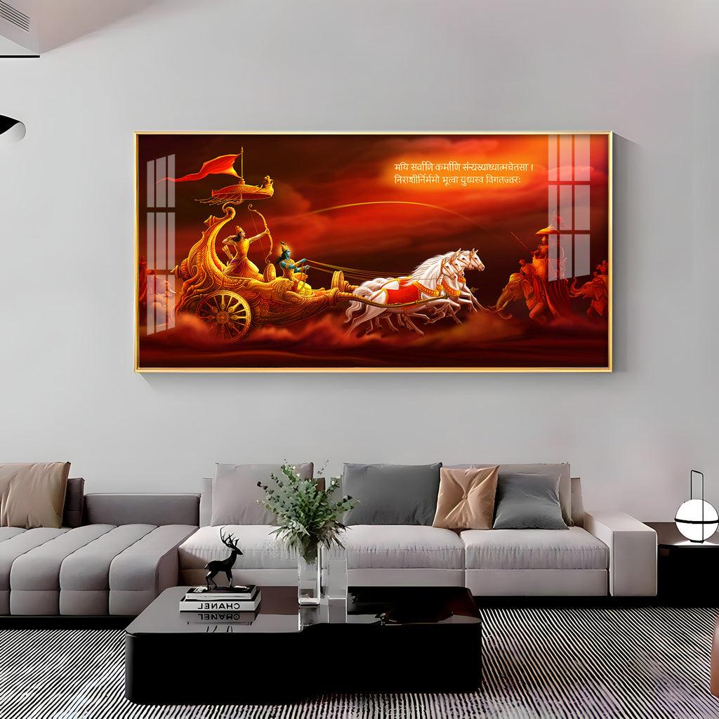 Spiritual Power Horizontal Acrylic Premium Wall Art - Decor Mantra 