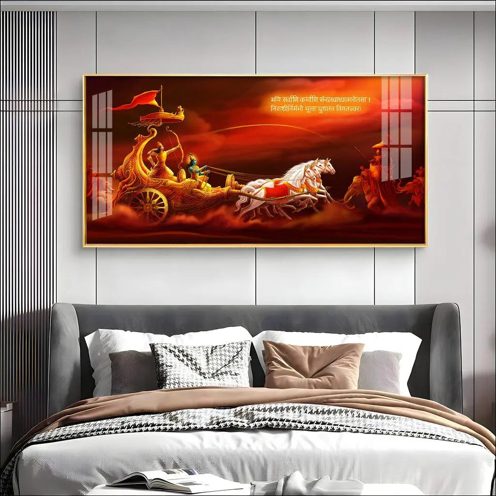 Spiritual Power Horizontal Acrylic Premium Wall Art - Decor Mantra 