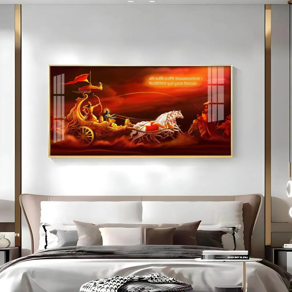 Spiritual Power Horizontal Acrylic Premium Wall Art - Decor Mantra 
