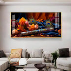 Troupe of Bansuri Horizontal Acrylic Premium Wall Art - Decor Mantra 