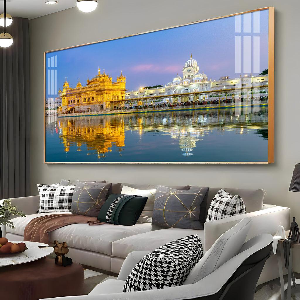 God's Home in Premium Acrylic Horizontal Wall Art - Decor Mantra 