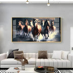 Majestic Pride Run Premium Acrylic Horizontal Wall Art - Decor Mantra 