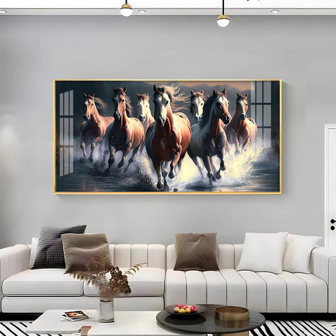 Majestic Pride Run Premium Acrylic Horizontal Wall Art - Decor Mantra 