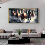 Majestic Pride Run Premium Acrylic Horizontal Wall Art - Decor Mantra 