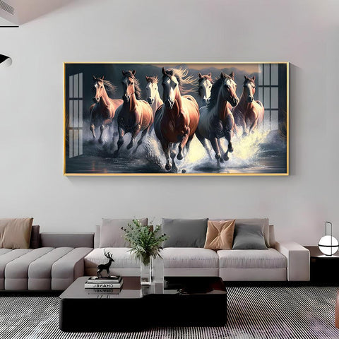 Majestic Pride Run Premium Acrylic Horizontal Wall Art - Decor Mantra 