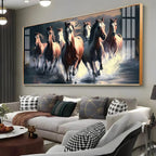 Majestic Pride Run Premium Acrylic Horizontal Wall Art - Decor Mantra 