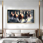 Majestic Pride Run Premium Acrylic Horizontal Wall Art - Decor Mantra 