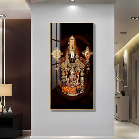 Eternal Spirituality Vertical Wall Art in Premium Acrylic - Decor Mantra 