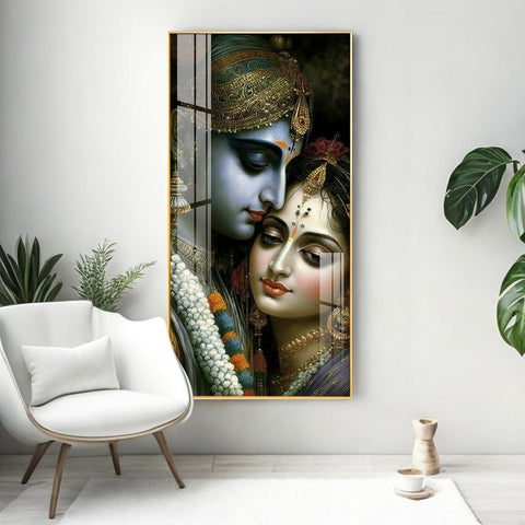 Sacred Devotion Premium Acrylic Vertical Wall Art - Decor Mantra 