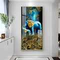 Enigmatic Elephants Premium Acrylic Vertical Wall Art AdPrints