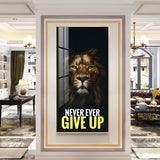 Determination Vertical Acrylic Wall Art in Premium Quality - Decor Mantra 