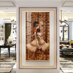 Contemporary Acrylic Wall Art Featuring Shree Murlidhar - Decor Mantra 