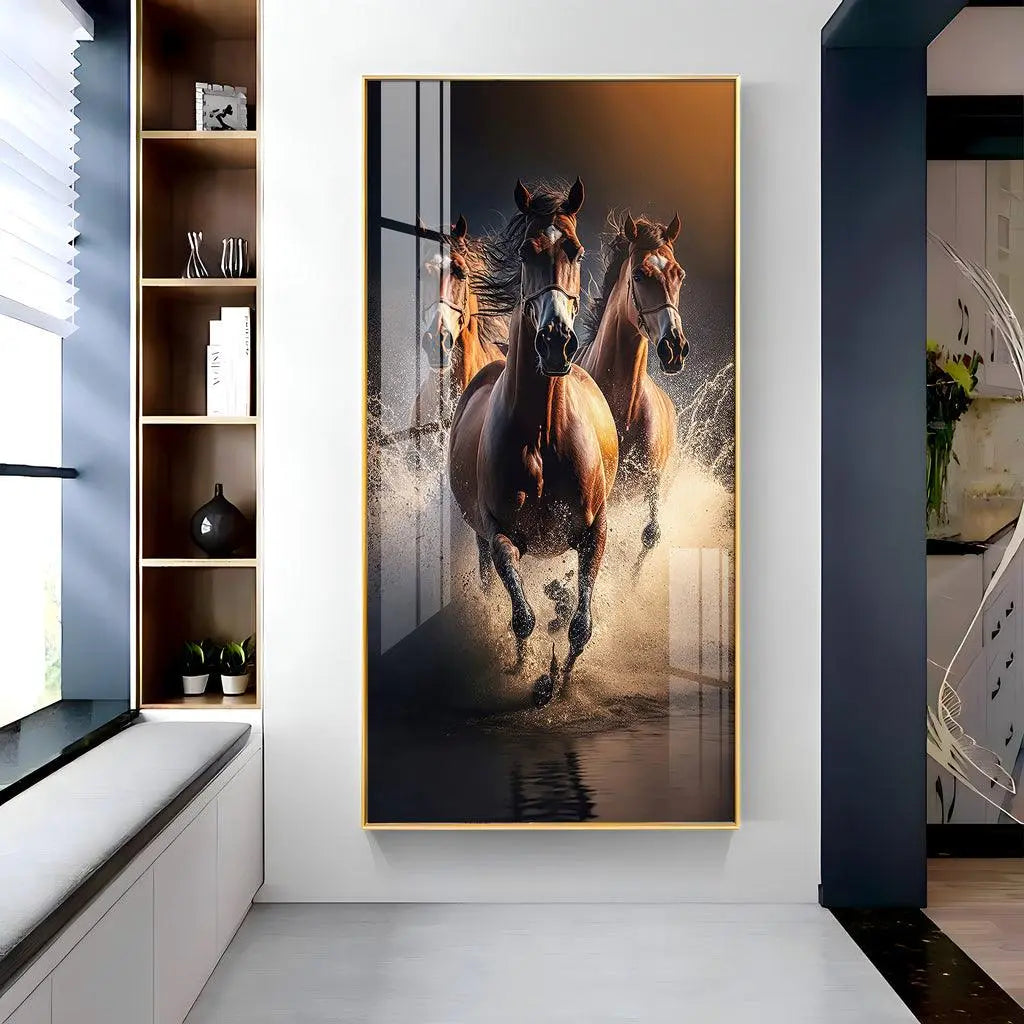 Elegant Premium Acrylic Wall Art Featuring Beauty With Wilderness - Decor Mantra 