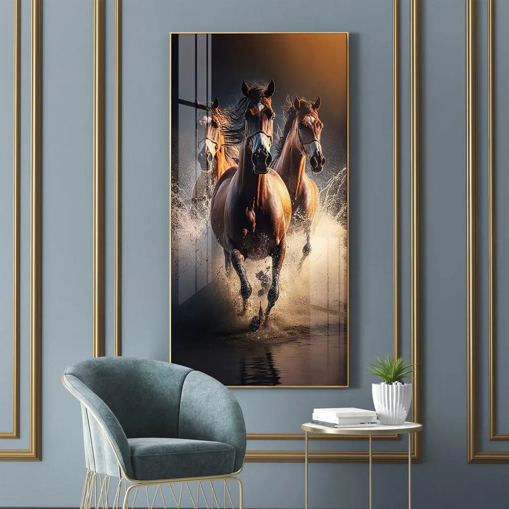 Elegant Premium Acrylic Wall Art Featuring Beauty With Wilderness - Decor Mantra 
