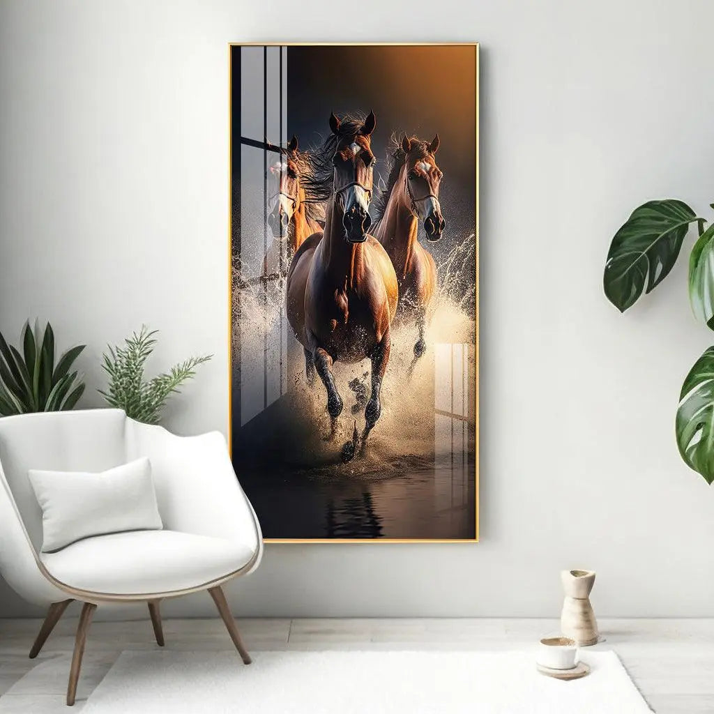 Elegant Premium Acrylic Wall Art Featuring Beauty With Wilderness - Decor Mantra 